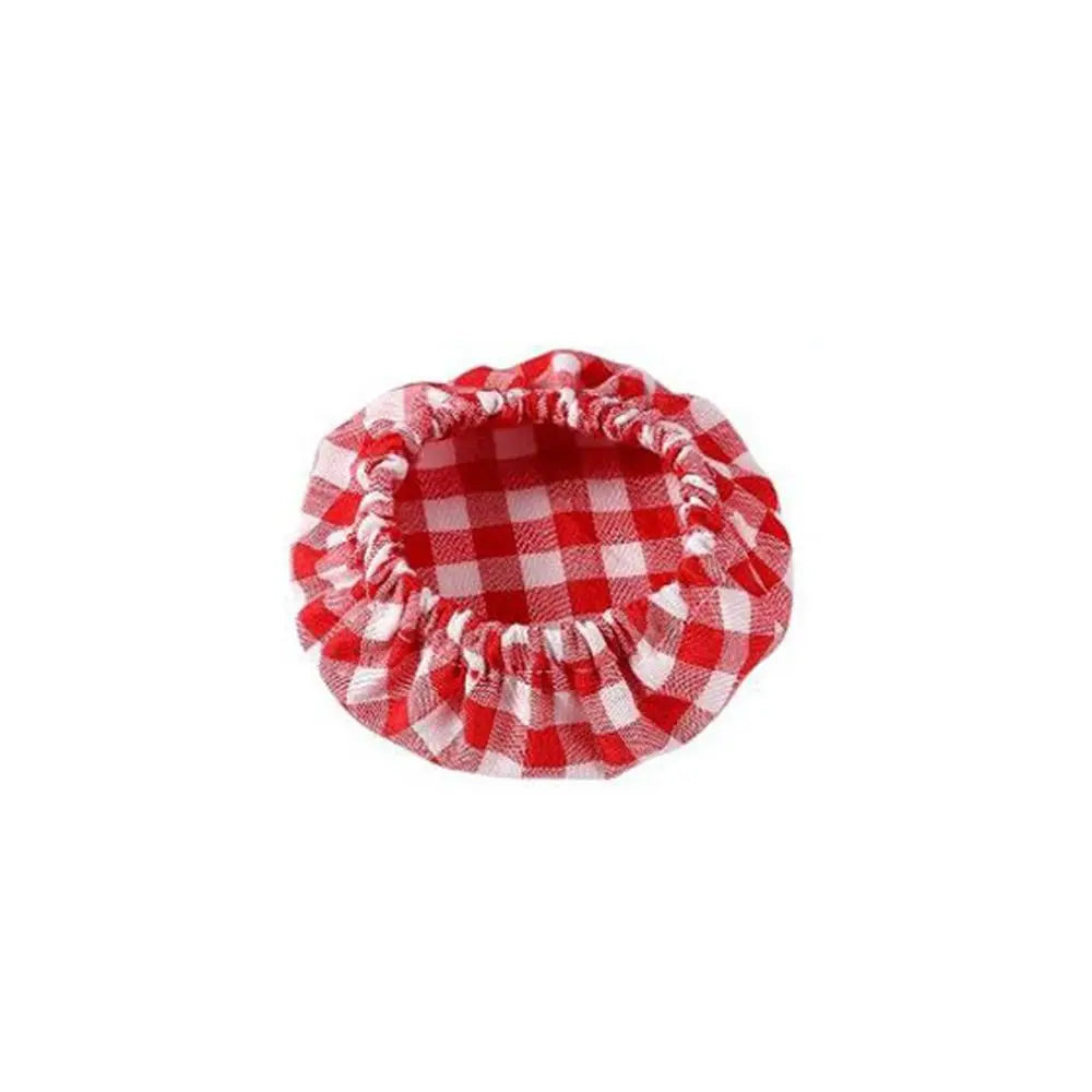 Sourdough Starter Jar Covers Fit Jars Mouth from 8-10cm Elastic Cloth Fermentation Jar Lid Reusable Breathable Cloth Jar Lid