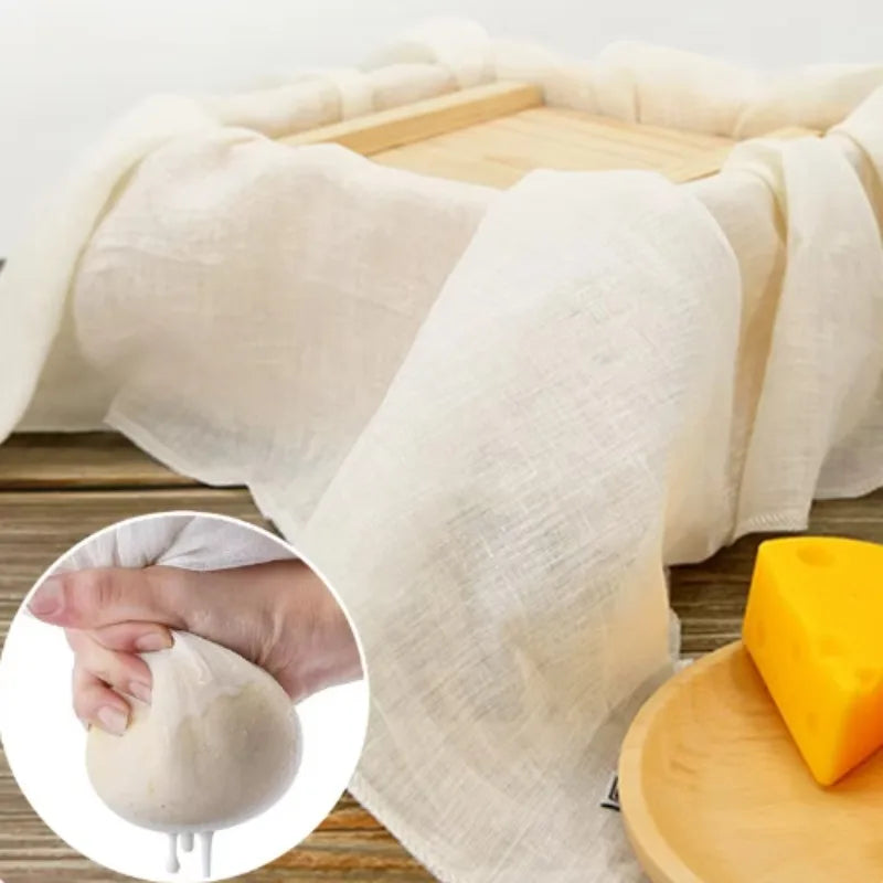 Cotton Gauze Cheesecloth for Cooking, Butter & Cheese Making, Tofu, Coffee Filter, Kitchen Tools, Home Garden Gadgets