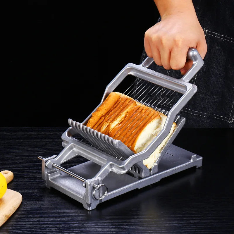 Kitchen Creative Hand Press Cheese Cutter Stainless Steel Multi-functional