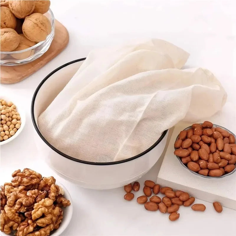 Cotton Gauze Cheesecloth for Cooking, Butter & Cheese Making, Tofu, Coffee Filter, Kitchen Tools, Home Garden Gadgets